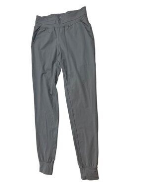Zyia Active Grey Athletic Joggers Womens Size Large Lightweight Stretch (H906)